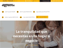 Tablet Screenshot of digittecnic.com